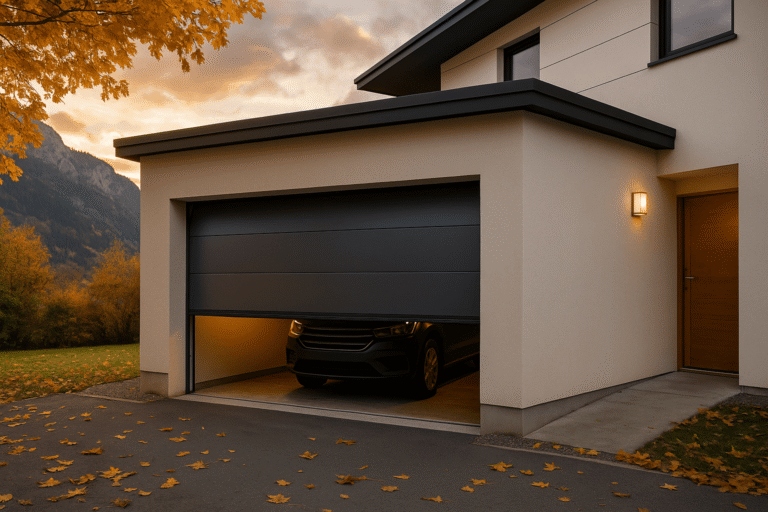 Portes de garage : sécuriser et moderniser votre garage avant l’hiver
