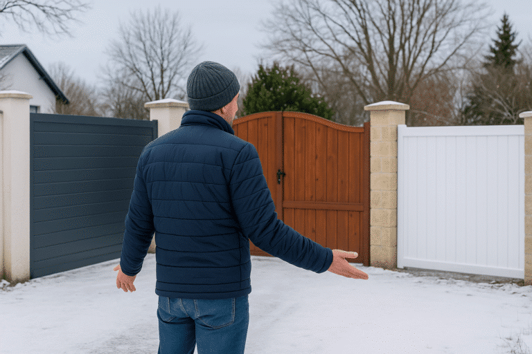 Portails : Les différents types de portails et leur entretien en hiver